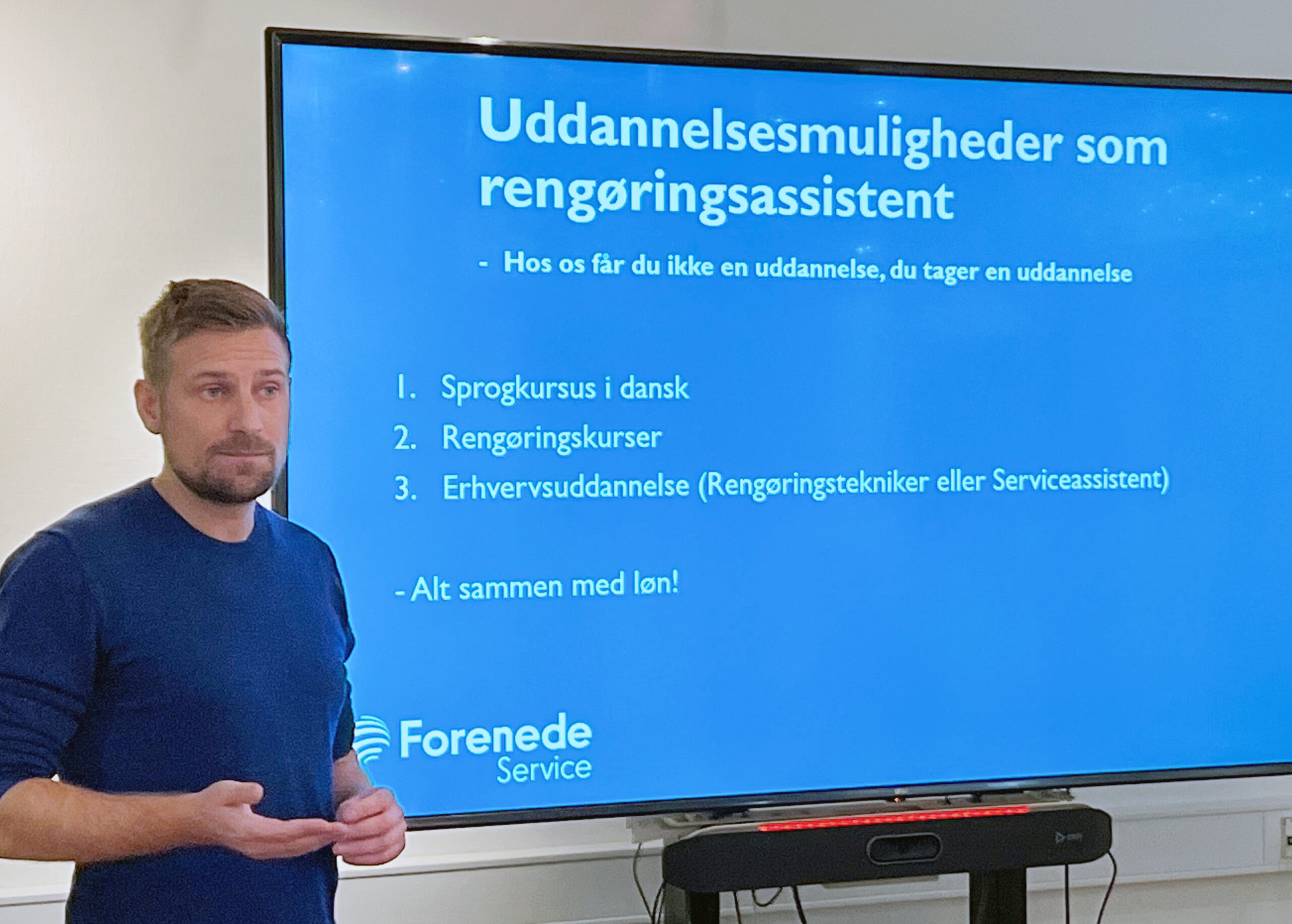 Ja tak til praktikforløb i Forenede Service